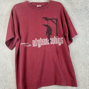 VTG The Afghan Whigs Shirt 1996 Black love Tour T Shirt RARE XL‎ Double Sided